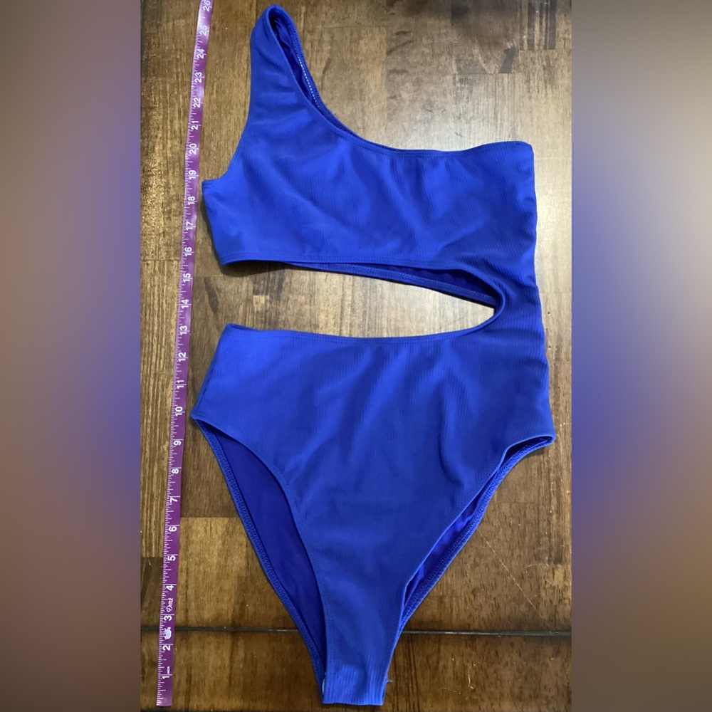 Double Zero Royal blue swim suit. NWOT